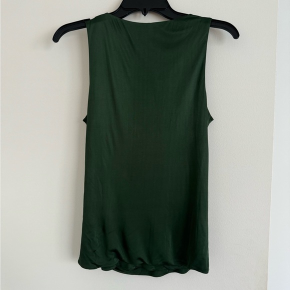 Gucci M Green Silk Jersey Top with Bamboo Detail - Picture 5 of 6